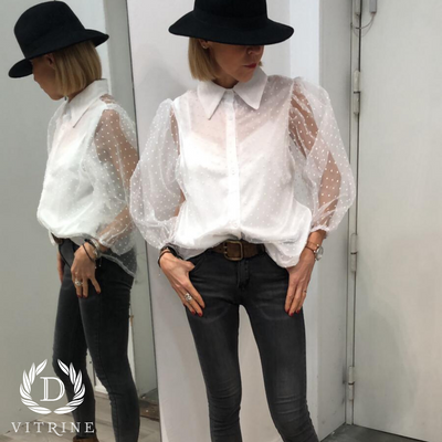 Chemise Ballon Blanc