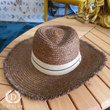 Chapeau en Raffia
