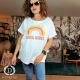 T-shirt good vibes