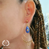 Boucle d'oreille bohème