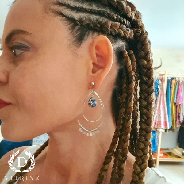 Boucle d'oreille bohème