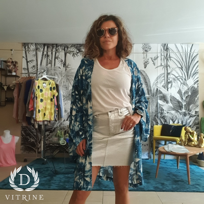 Gilet tête d'indien