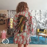 Gilet tête d'indien