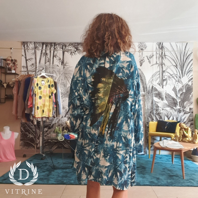 Gilet tête d'indien