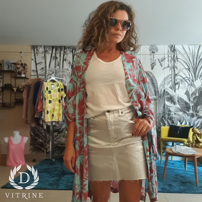 Gilet tête d'indien