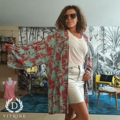 Gilet tête d'indien