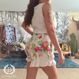 Combi-short floral