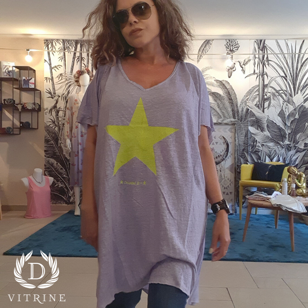 Tunique longue étoile