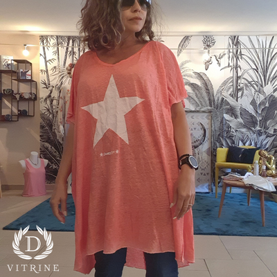 Tunique longue étoile