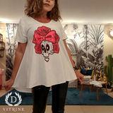 Tunique tête de mort et lacet