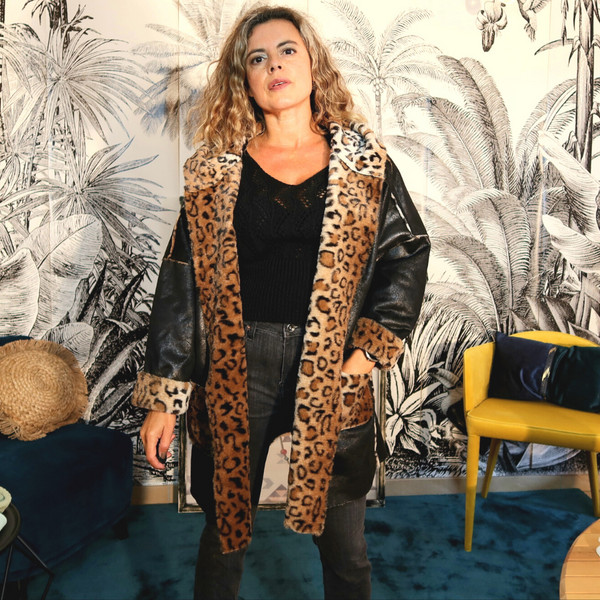 Manteau Léopard