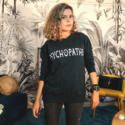 Pull Filadelfia Psychopathe Unisex Noir