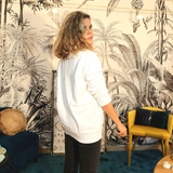 Pull Filadelfia Psychopathe Unisex Blanc