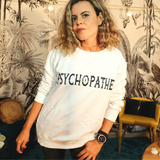 Pull Filadelfia Psychopathe Unisex Blanc