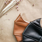 Masques en cuir écologique