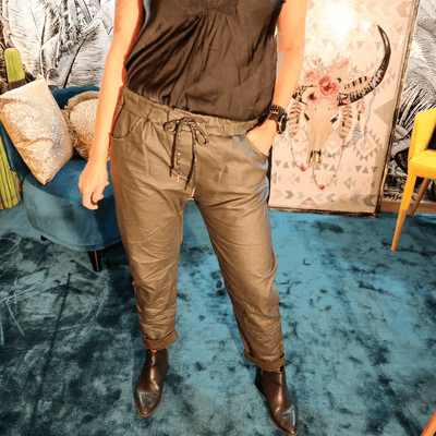 Pantalon Huilé