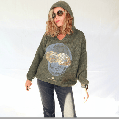 Pull tête de mort Mariana