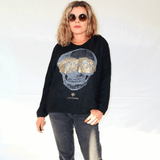 Pull tête de mort Mariana