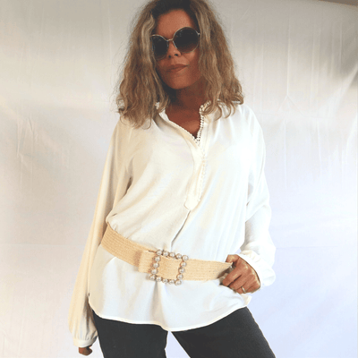 Ceinture Boucle en perles