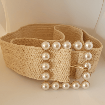 Ceinture Boucle en perles