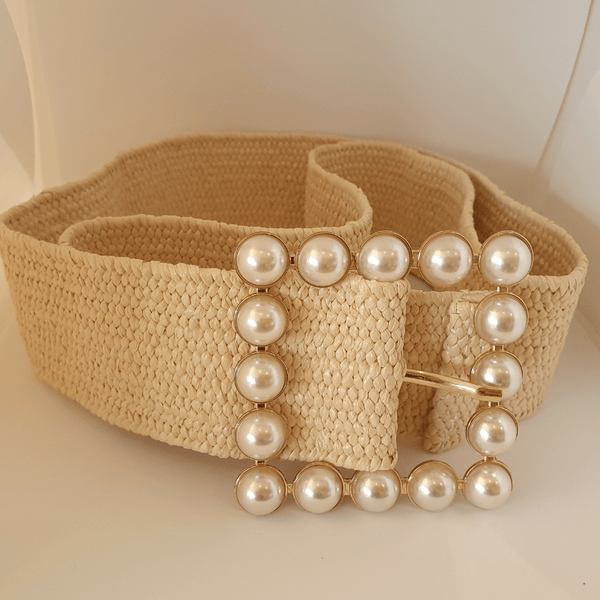 Ceinture Boucle en perles