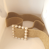 Ceinture Boucle en perles