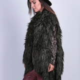 Gilet fausse fourrure