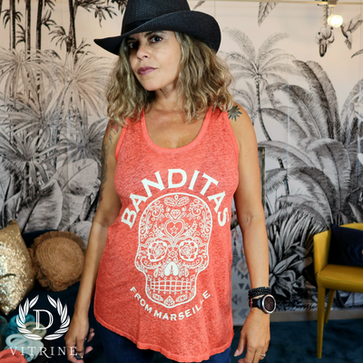 T-shirt corail Banditas