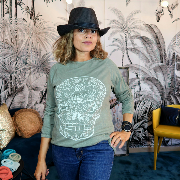 Tee-shirt manches longue Missisipi unisexe