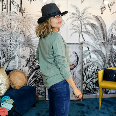 Tee-shirt manches longue Missisipi unisexe