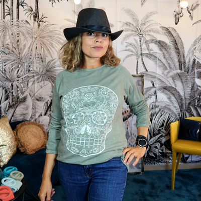 Tee-shirt manches longue Missisipi unisexe