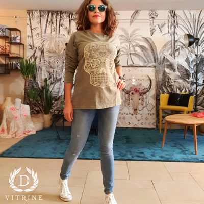 Tee-shirt manches longue Missisipi unisexe