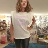 T-shirt épaulettes fashion