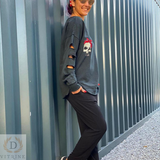 B- CUT Pull Tête de mort