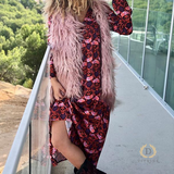 Gilet fausse fourrure