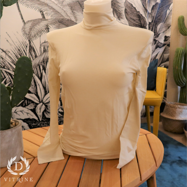 Pull deuxième peau Osé écru
