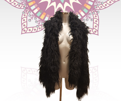 Gilet fausse fourrure