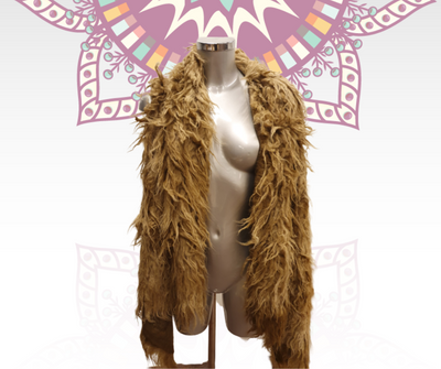 Gilet fausse fourrure