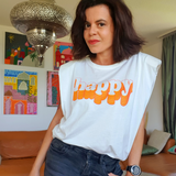 T-shirt épaulettes fashion