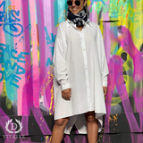 Foulard et serviette de plage noir