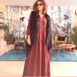 Gilet fausse fourrure