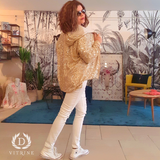 Pull à capuche gold