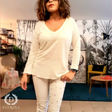 T-shirt manche longue svelte