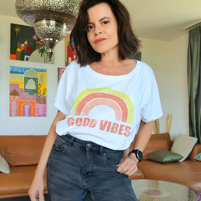 T-shirt good vibes