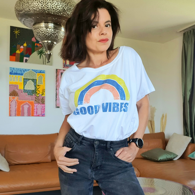 T-shirt good vibes